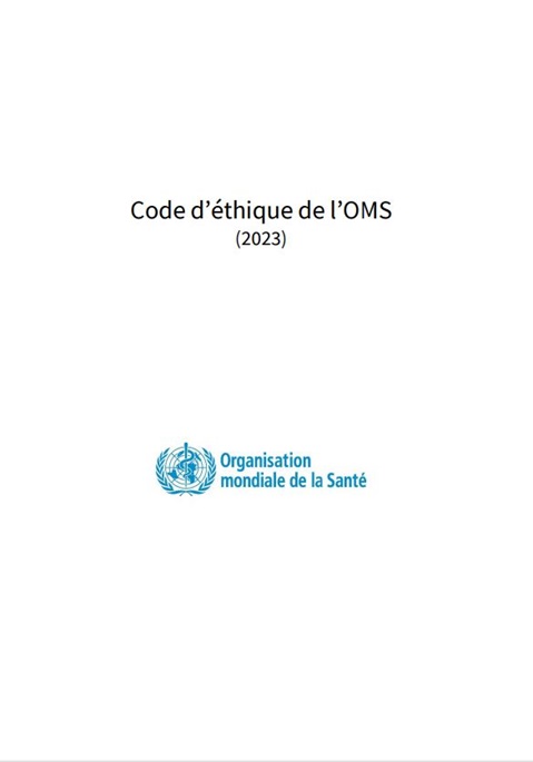 Code d’éthique de l’OMS