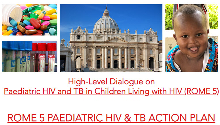 rome-action-plan-paediatric-hiv Rome 5 Paediatric HIV & TB Action Plan