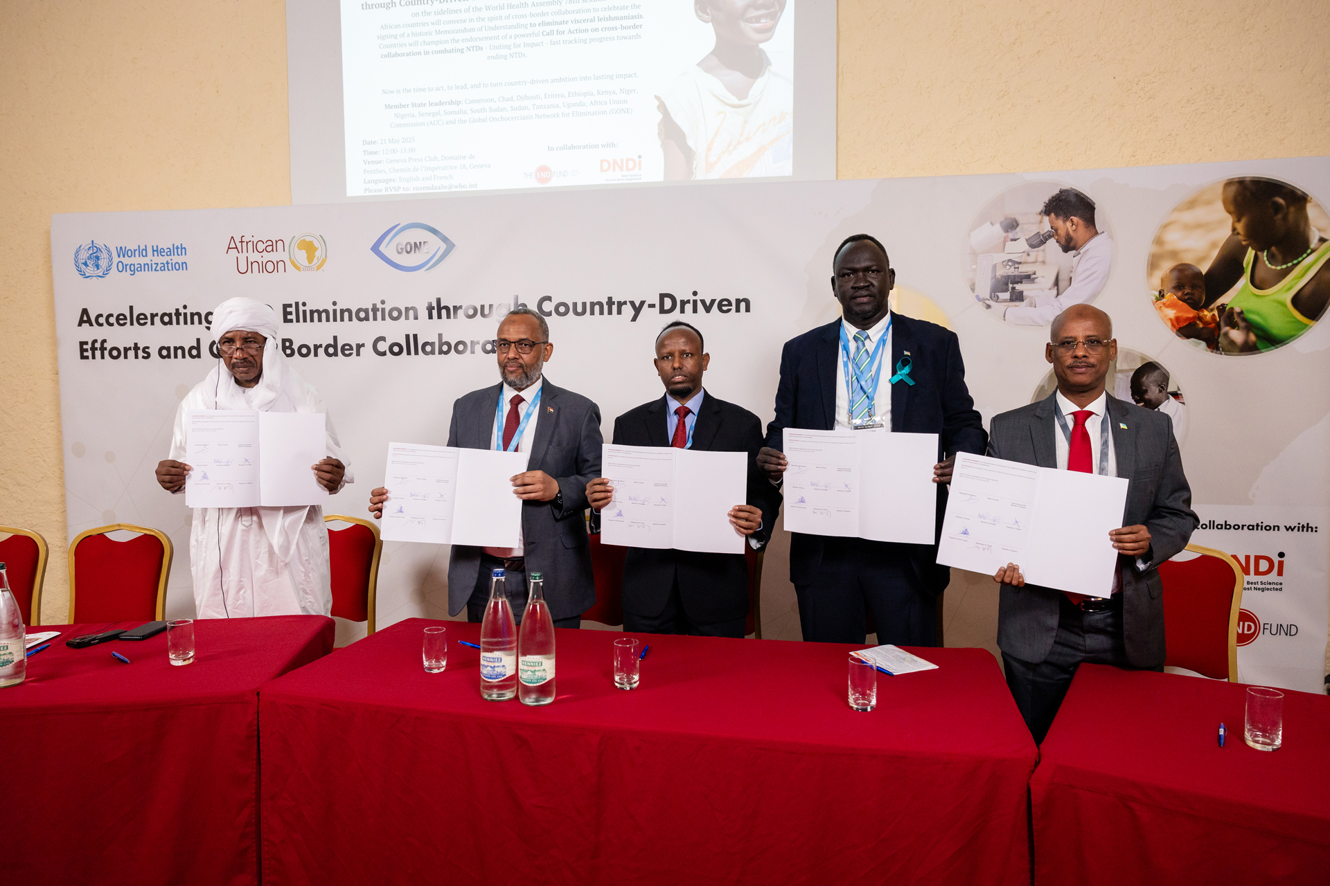 African Nations unite to eliminate  visceral leishmaniasis and boost cross-border collaboration-Minister with MoUs African Nations unite to eliminate  visceral leishmaniasis and boost cross-border collaboration - Ministers with MoUs