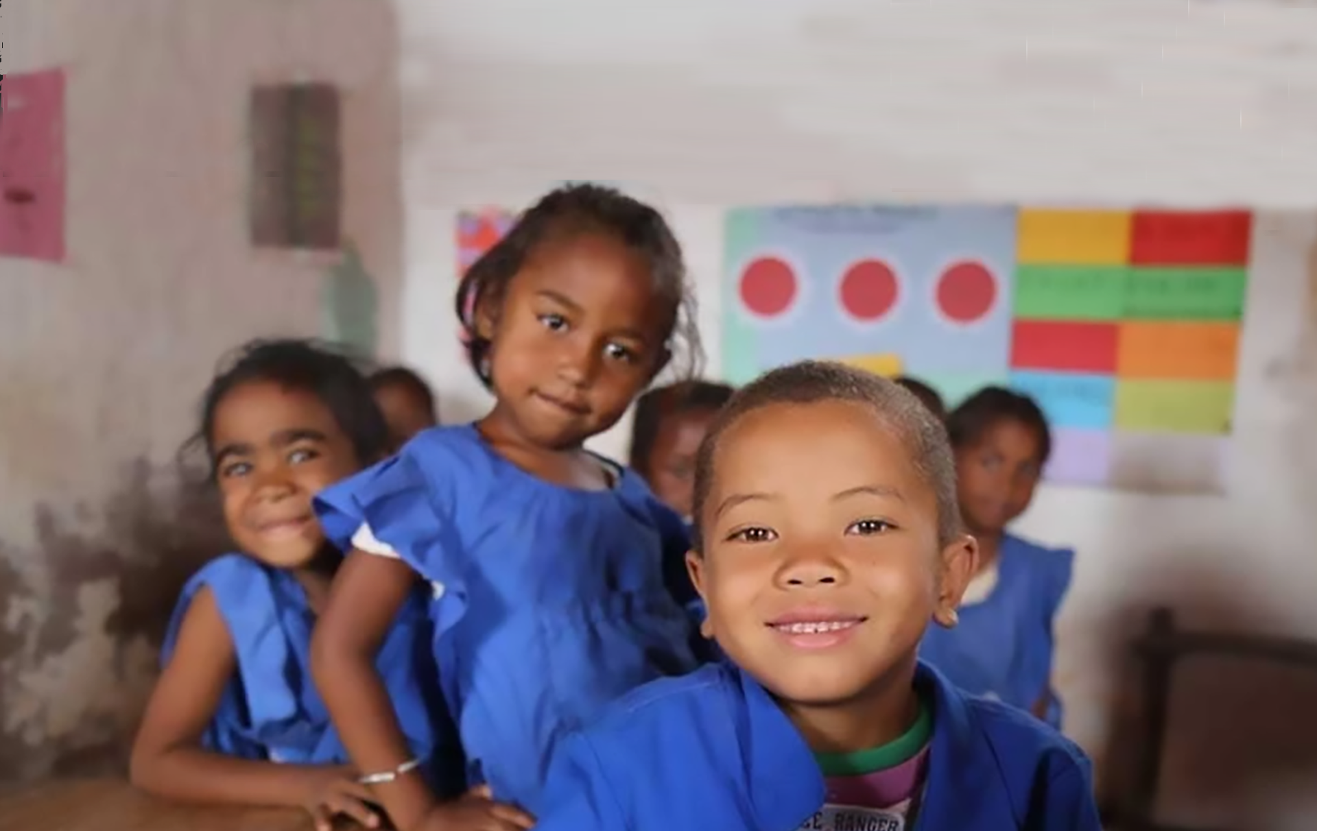 Children-public-primary-school-in-rural-village-Ambohidratrimo-World-Bank Children in the public primary school in the rural village of Ambohidratrimo during a Mass Drug Administration campaign for Lymphatic Filariasis in Madagascar.