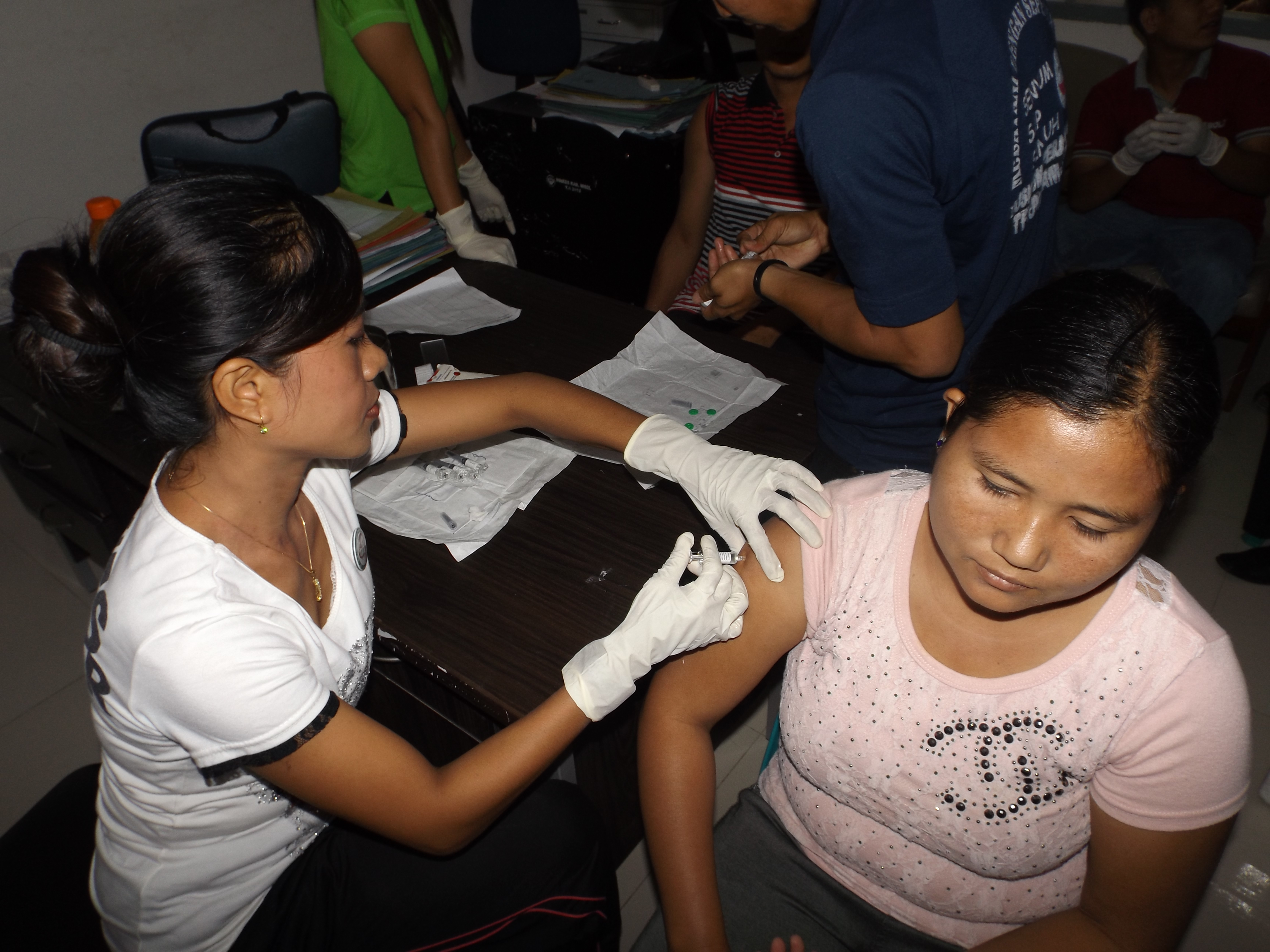 Post-exposure vaccination to bite victim in Nias Island  Post-exposure vaccination to bite victim in Nias Island