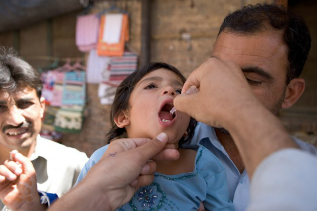 Fact 3: There are just 3 countries which have never stopped transmission of polio