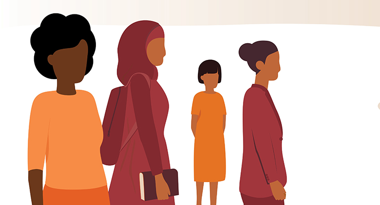 Campaign-VAW-small Illustration: women and a girl