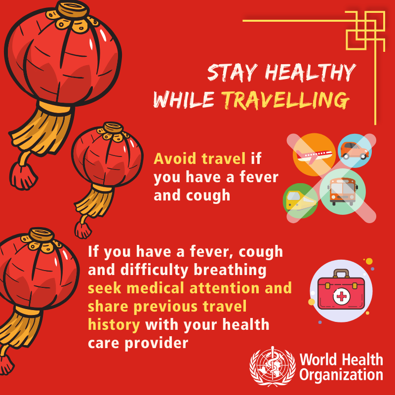Stay healthy while travelling CNY1 Stay healthy while travelling CNY1