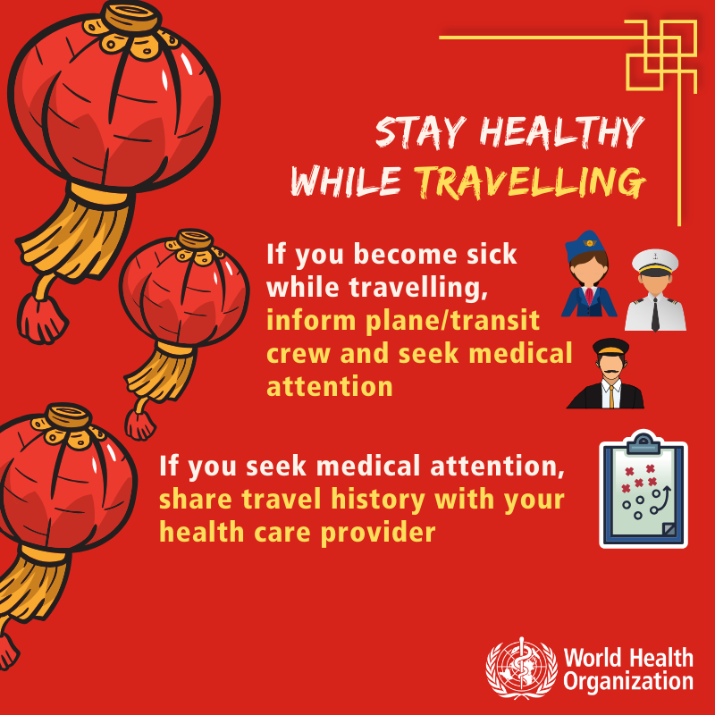 Stay healthy while travelling CNY4 Stay healthy while travelling CNY4