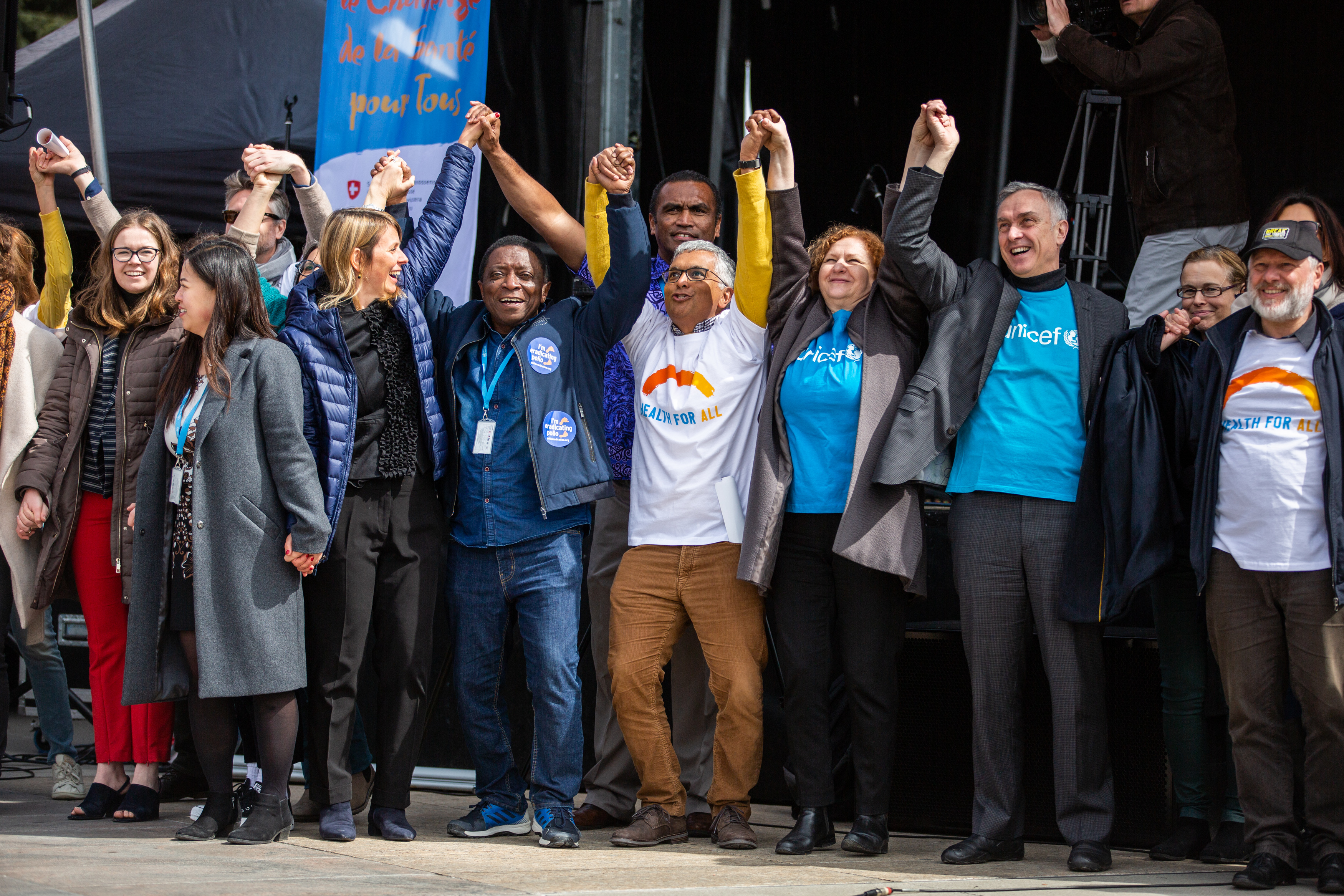 5 solidarity chain geneva world health day 2019 with unicef 5 solidarity chain geneva world health day 2019 with unicef