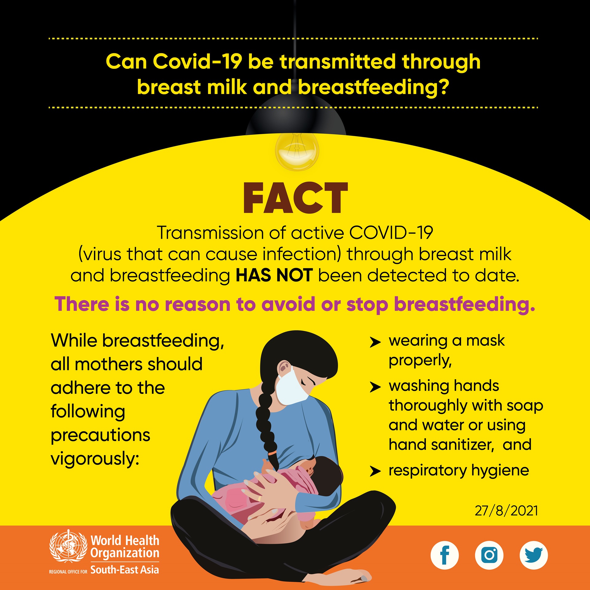 Breast feed in COVID-19