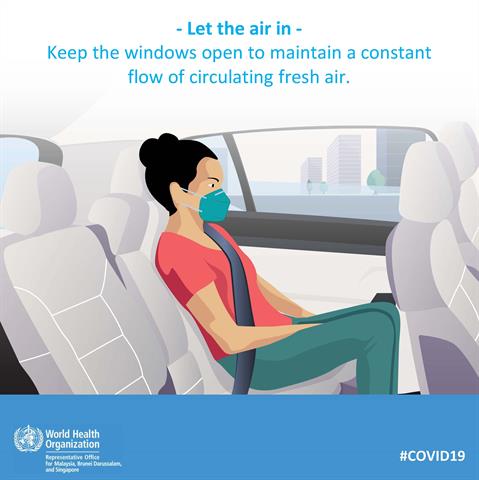 Let the air in Infographic of text