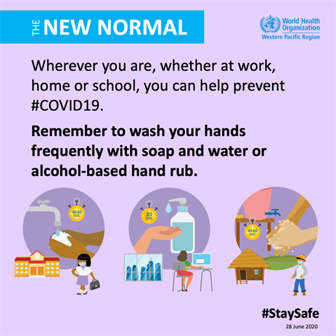 Cover your coughs and sneezes with your flexed elbow to help prevent spread of virus Infographic of text