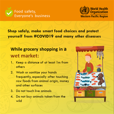 COVID-19 infographic Infographic of text