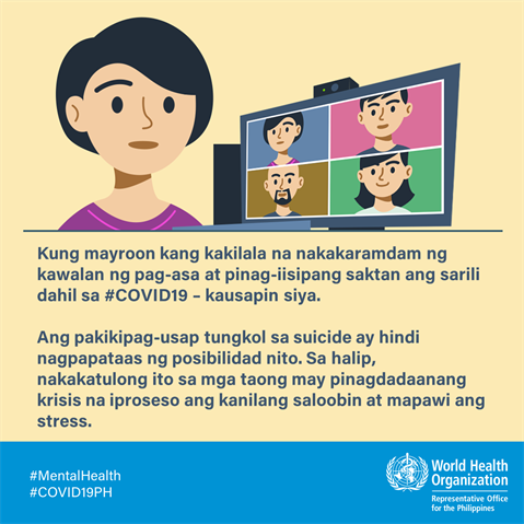 Feeling hopeless Infographic of text