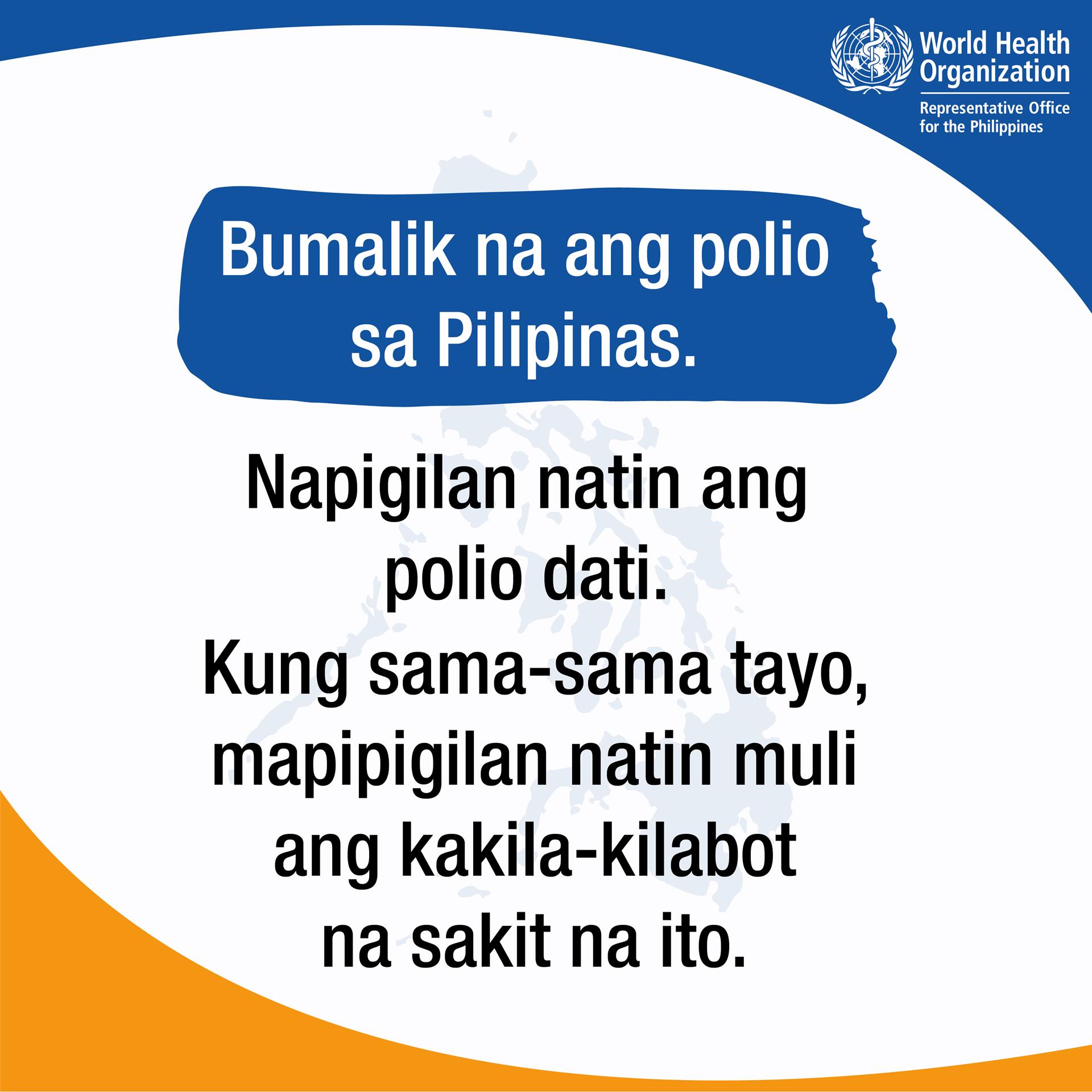 20190920 Polio Infographics - Filipino-01 Bumalik na ang polio sa Pilipinas