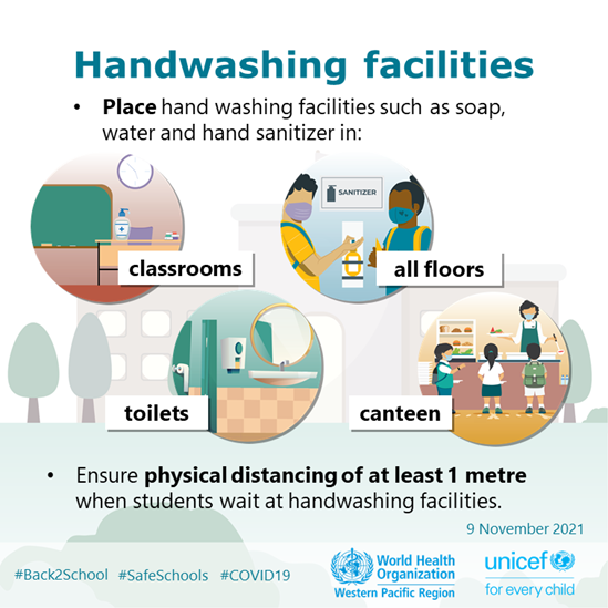 Graphics on COVID-19 and schools