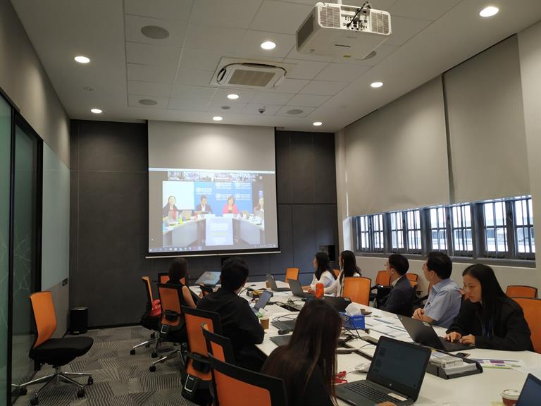 The Singapore Emergency Operations Centre during Exercise Crystal 